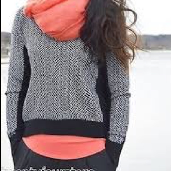 Lululemon 10 Herringbone Yogi Crew Sweater Merino - Picture 2 of 3